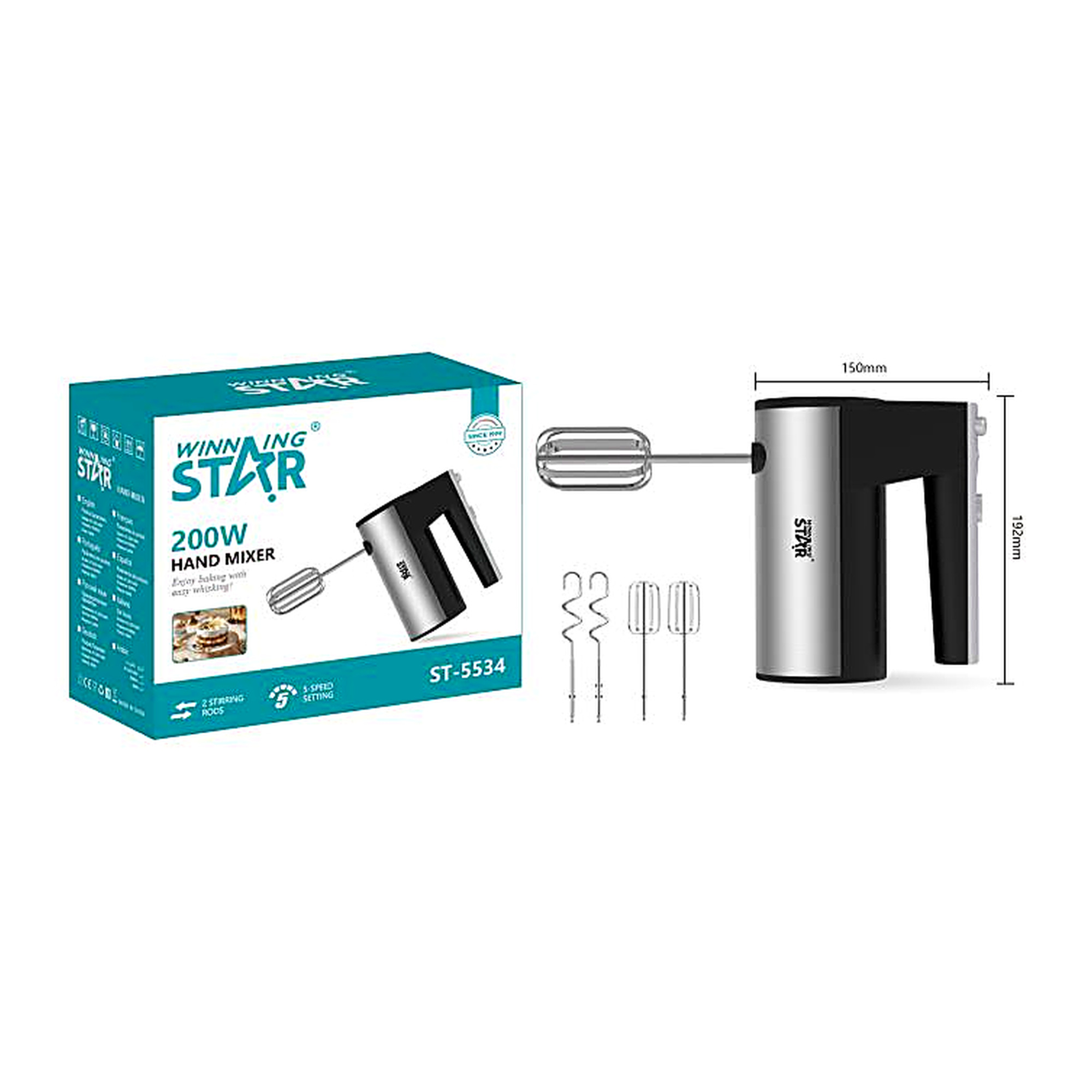 Winning Star Hand Mixer Winning Star Hand Mixer